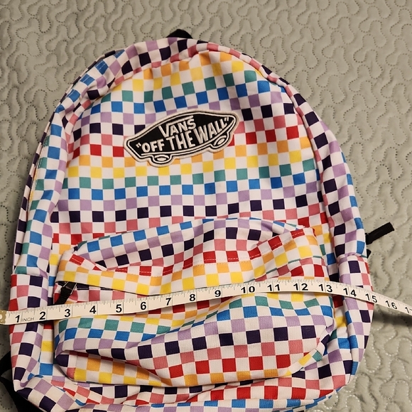 Vans Colorful Checkered Backpack - Picture 14 of 15
